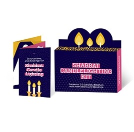 Shabbat Candle-lighting Kit