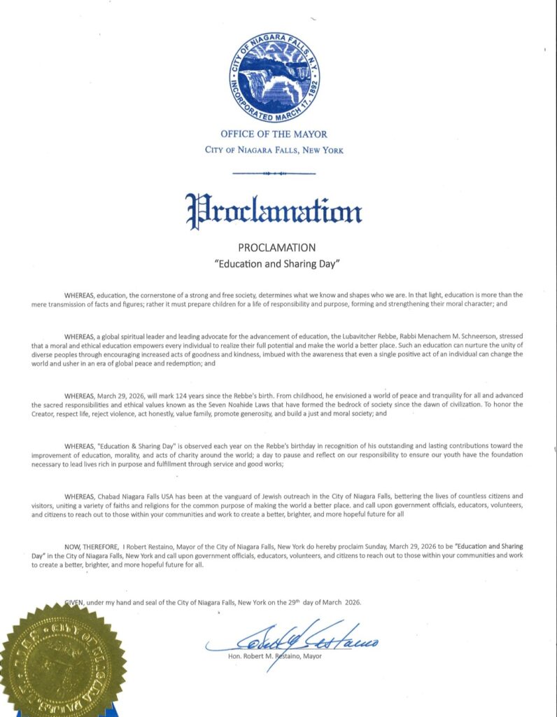 Education and Sharing Day, NYS, 2026