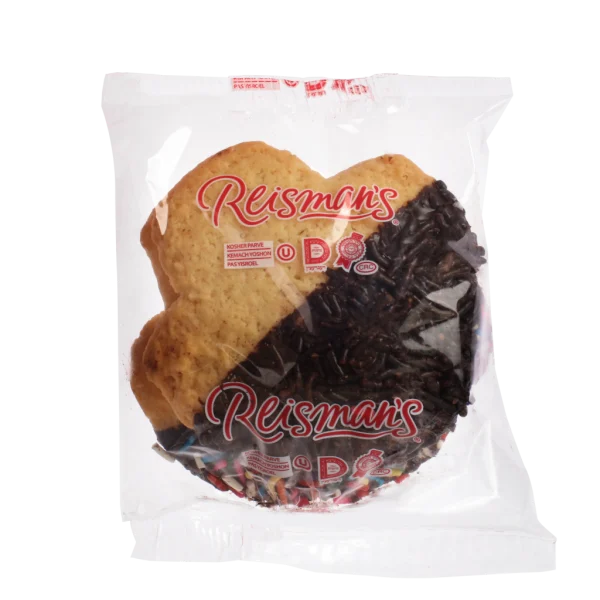 2pk chocolate dipped chanukah cookies - Image 2