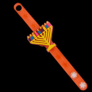 Menorah LED Light Up & Flashing Wristband
