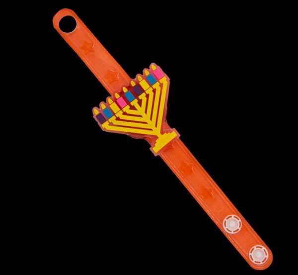 Menorah LED Light Up & Flashing Wristband