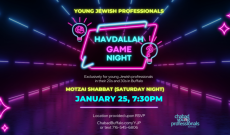 Young Jewish Professionals Havdallah & Game night