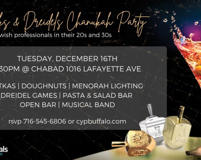 Drinks & Draidels Buffalo 2.0