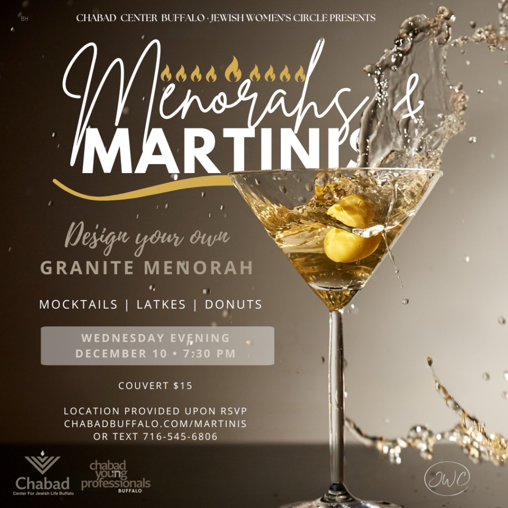 Menorahs and Martinis