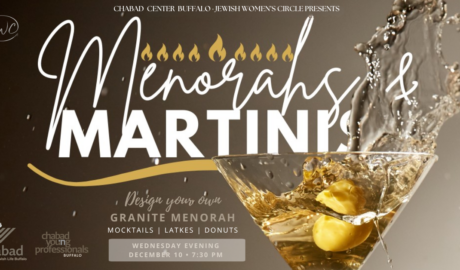 Menorah and Martinis