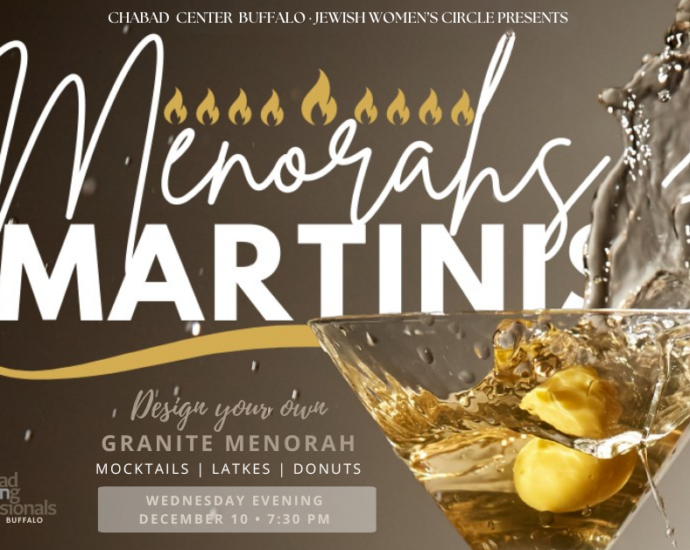 Menorah and Martinis